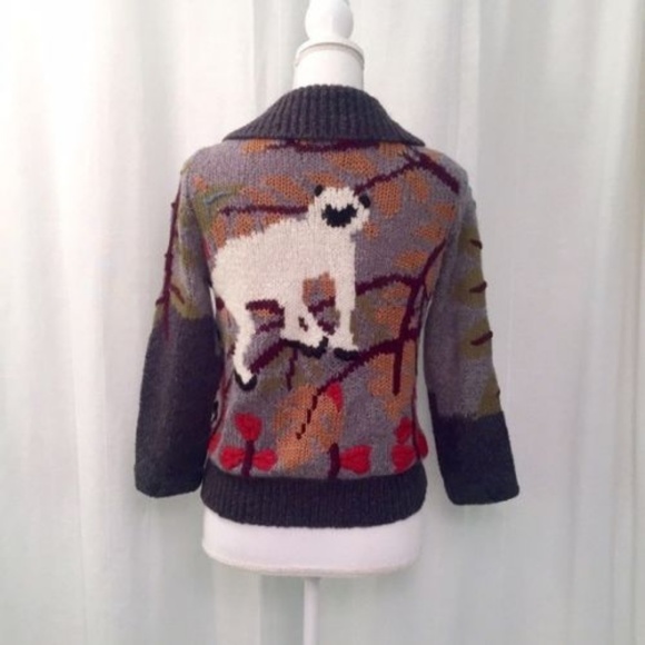 Anthropologie Jungle Habitat Cardigan by Leifsdott - Picture 2 of 3